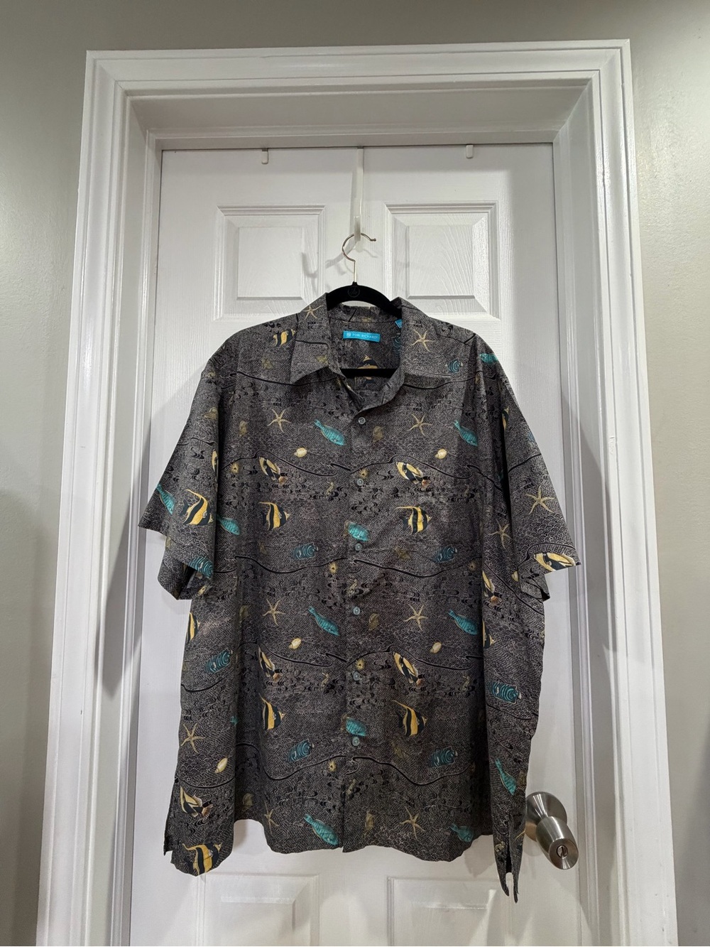 Tori Richard Fish Shells Oceanic Shirt